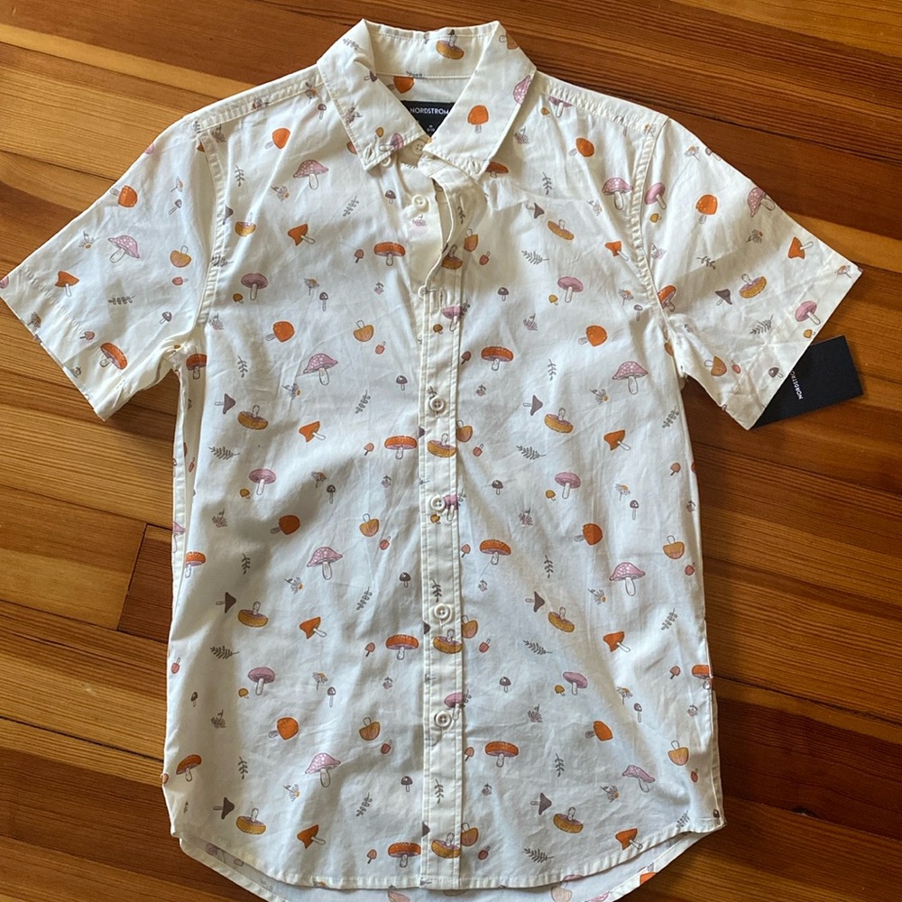 Kids' Tilden Print Button-Down Shirt